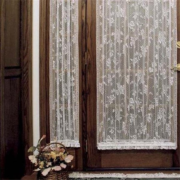 Heritage Lace Heritage Lace 9130E-2438SL 24 x 38 in. English Ivy Sidelight Panel; Ecru 9130E-2438SL
